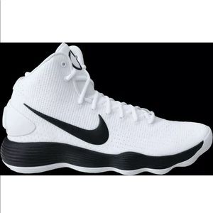Nike Hyperdunk 2017 TB Shoes White Black S6